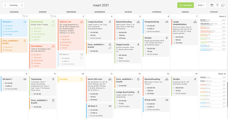 Het beste van TrainingPeaks en Today's Plan samen in één applicatie